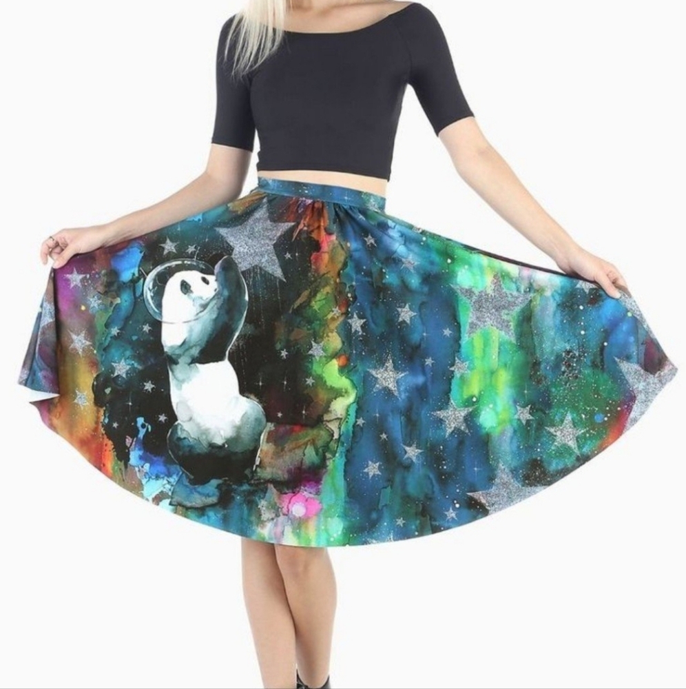 Collecting Stardust Midi Skirt